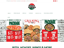 Tablet Screenshot of pizzaparma.us